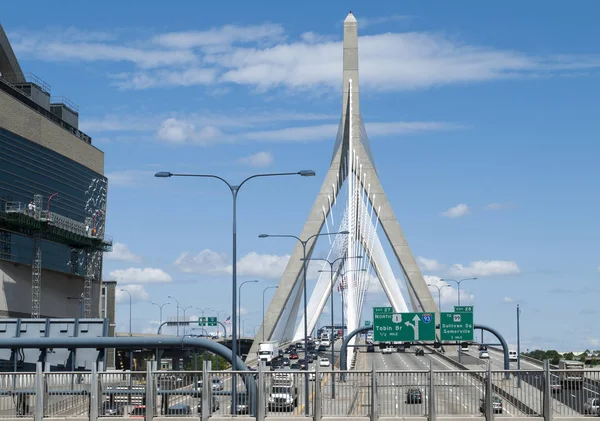 Boston-Seilbrücke — Stockfoto