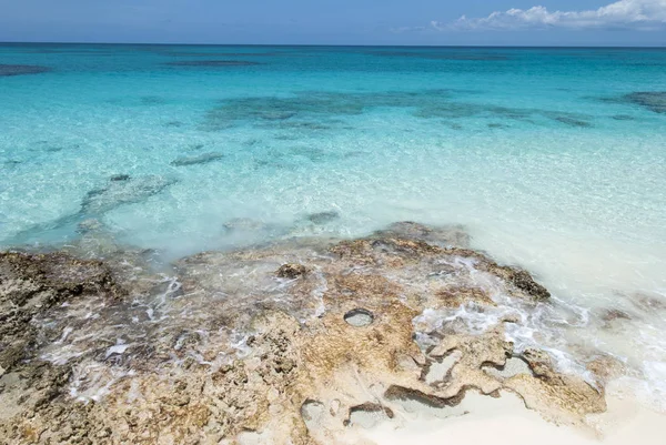 Mer des Caraïbes transparente — Photo