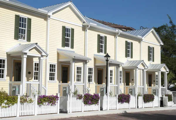 Townhouses de Key West — Fotografia de Stock