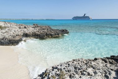 Karayipler küçük Beach