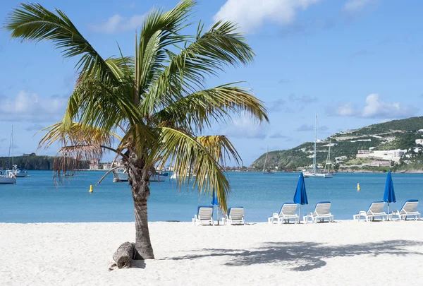 Playa de la ciudad de Philipsburg — Foto de Stock