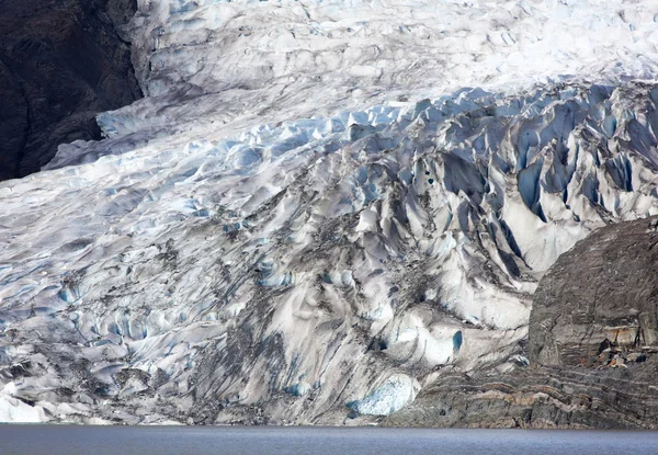 メンデン ホール氷河風景 — ストック写真