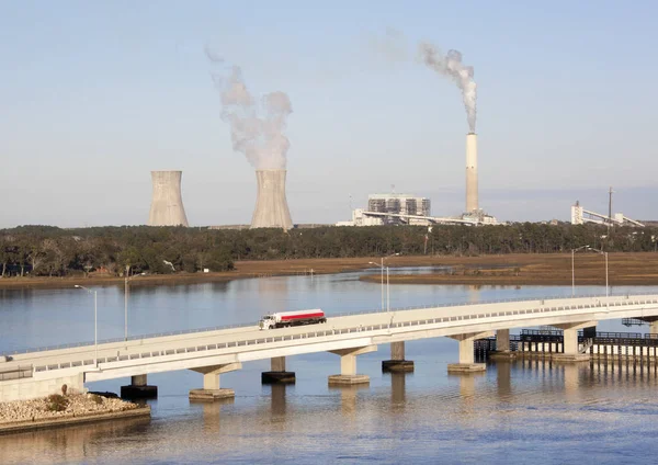 Jacksonville erőmű — Stock Fotó