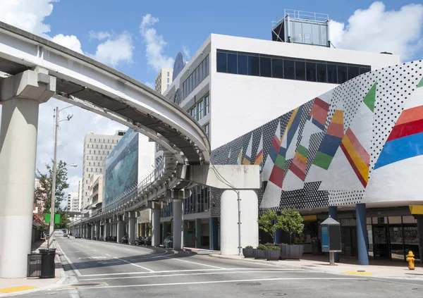 Miami Downtown Street — Foto Stock