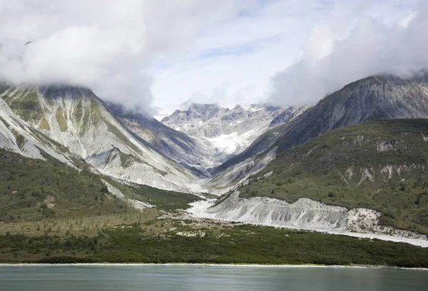 Paesaggio della baia del ghiacciaio — Foto Stock