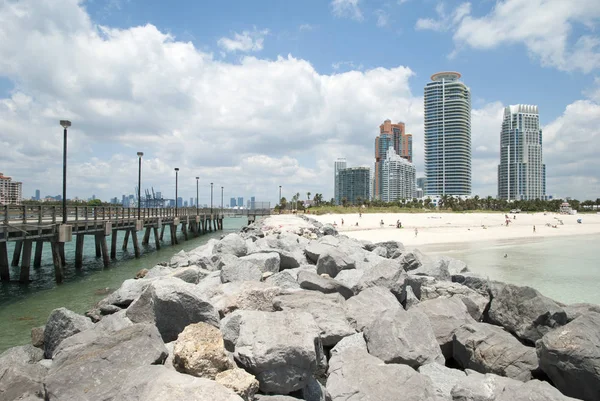 Miami sur de playa — Foto de Stock