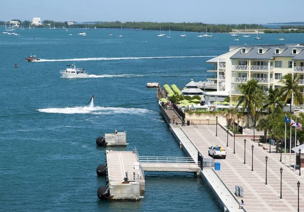 Key West Water verkeer — Stockfoto