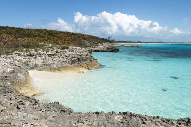 Karayipler ada manzara