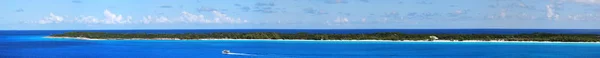 Karibisk ö Panorama — Stockfoto