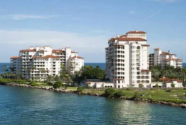 Miami Adası Apartments — Stok fotoğraf