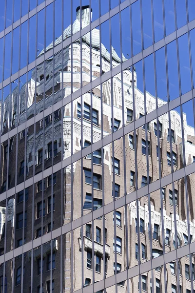 Vancouver Skyscraper Reflection Stock Photo