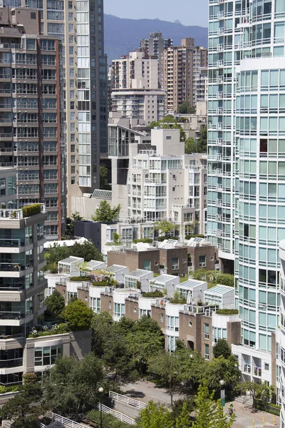 Vancouver Stadtwohnungen — Stockfoto