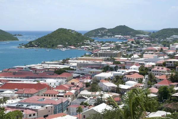 Virgin Island Town — Stock Photo, Image