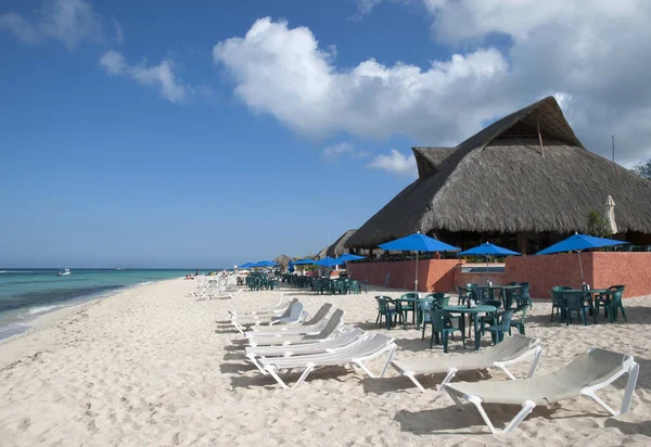 Пляжі острові Cozumel — стокове фото