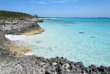 Karayipler ada kıyı şeridi