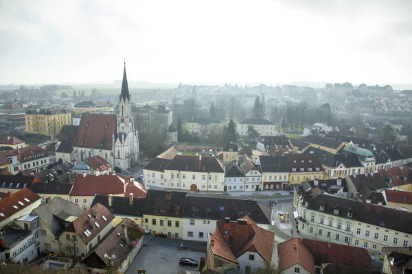 Історичне місто в Австрії — стокове фото