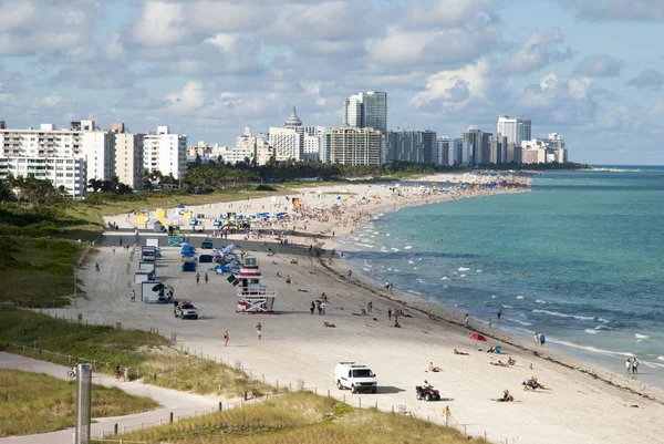 Miami syd strand - Stock-foto