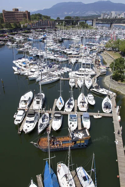 Marina della città di Vancouver — Foto Stock