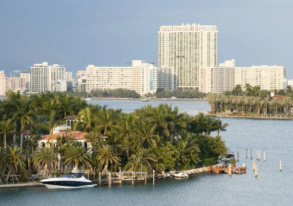 Miami City Islands — Stock Photo, Image