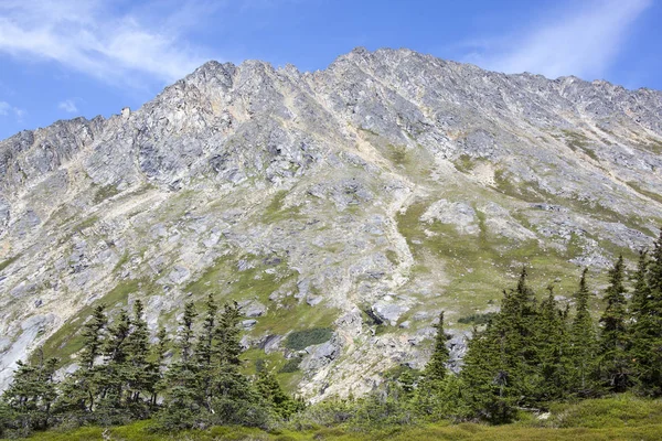 Alaska'nın dağlık manzara — Stok fotoğraf