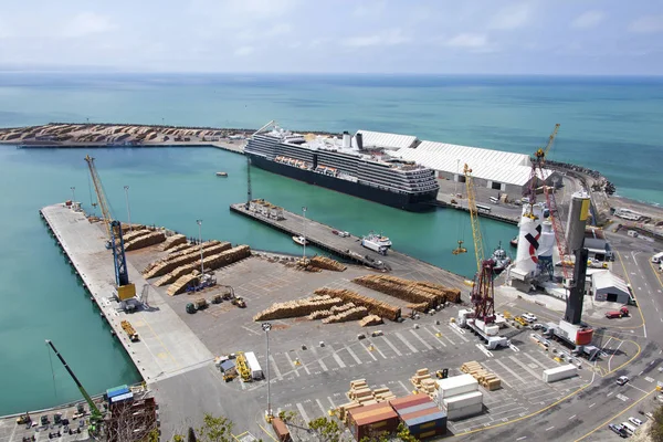 Nya Zeelands Port — Stockfoto