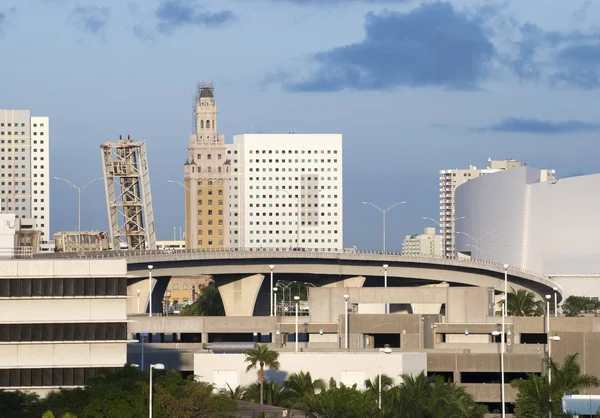 Skyline de Miami mañana — Foto de Stock