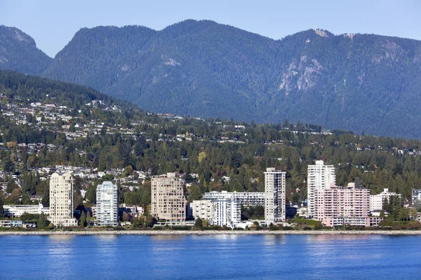 Skyline de West Vancouver — Fotografia de Stock