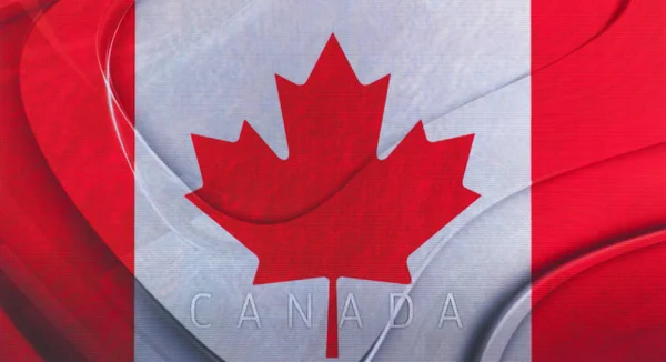 Kanadan valtion lippu — kuvapankkivalokuva
