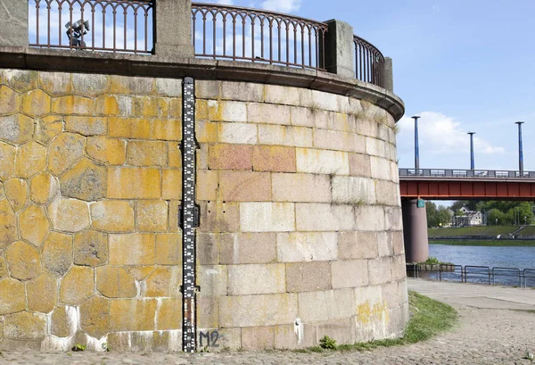 Flood Level Marker — Stock Photo, Image