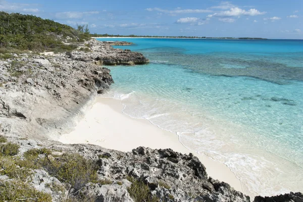 Caribische eiland kustlijn — Stockfoto