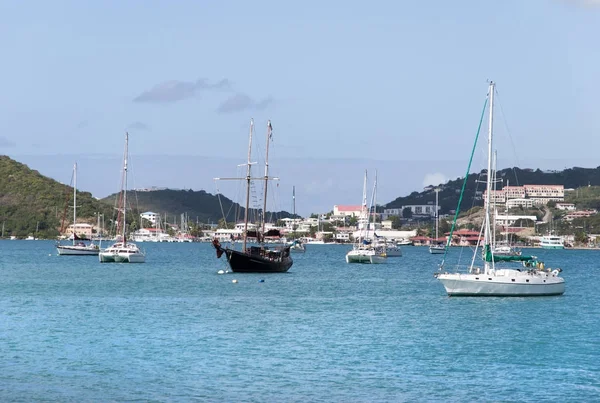 Navires de l'île St. Thomas — Photo