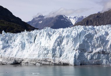 Alaska'nın buzul manzara