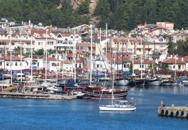 Türkiye nin Marmaris tatil beldesi