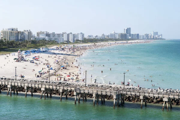 Miami sur de playa — Foto de Stock