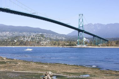 Vancouver'ın Lions Gate Köprüsü