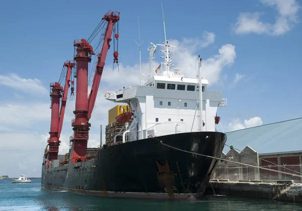 Nassau stad Port schip — Stockfoto