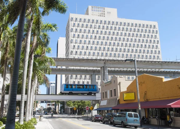 Streets Of Miami Downtown — Stock Photo, Image