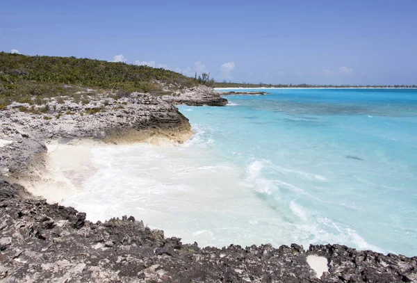 Caribbean Island Waves — Stock Photo, Image