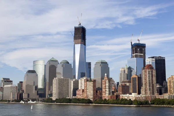 Lägre manhattan skyline — Stockfoto