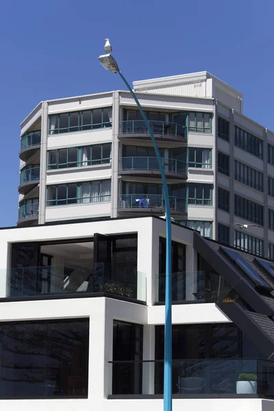 Neuseeland 's Mount Maunganui Stadtarchitektur — Stockfoto