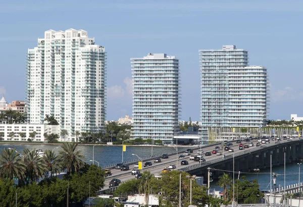 Puente a Miami Beach — Foto de Stock