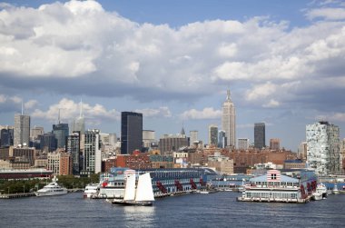 Manhattan midtown manzarası