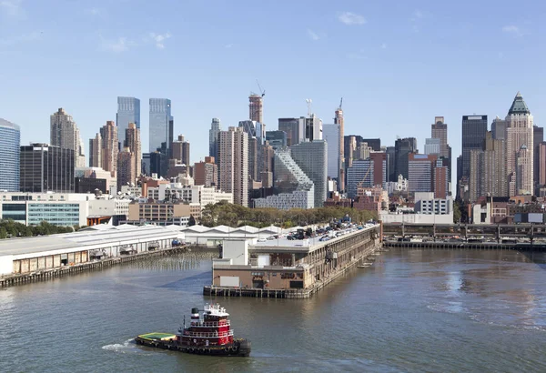 Manhattan Midtown Piers — Stock fotografie