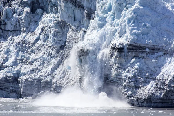 Gelo de derretimento da baía de geleira — Fotografia de Stock