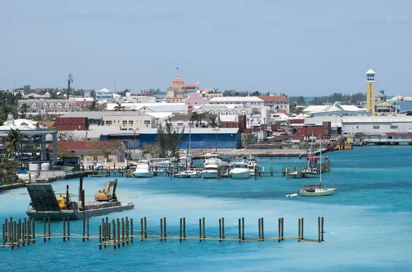 Nassau City Harbor — Zdjęcie stockowe