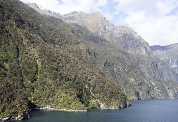 Neuseeland 's fiordland park coast — Stockfoto