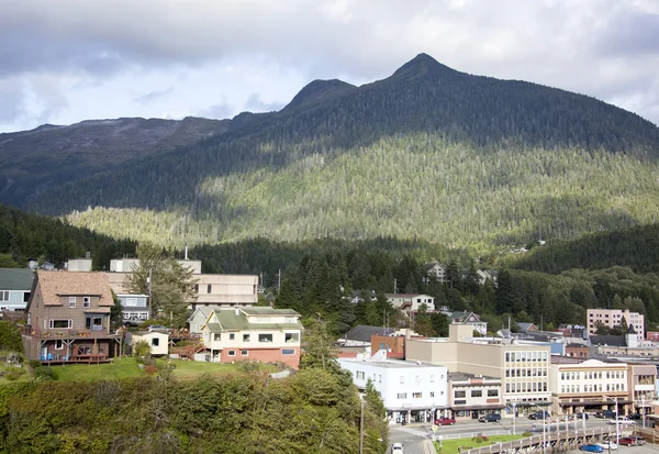 Aljaška je Ketchikan město — Stock fotografie