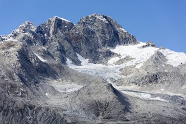 Alaska'nın Glacier Bay dağlar