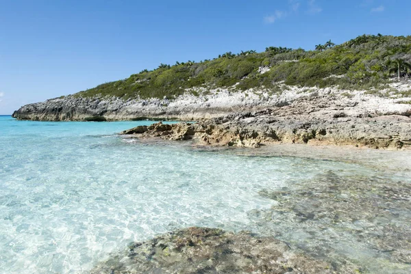 Caribbean Island Rocky Beach — Stock Photo, Image