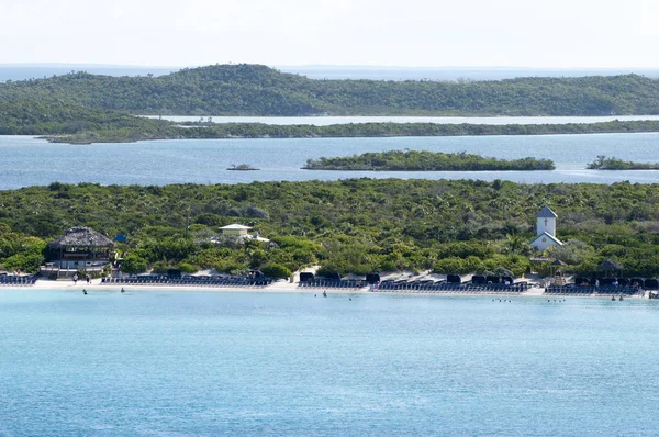 Caribische eiland toeristische strand — Stockfoto